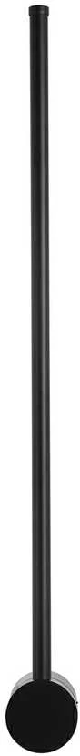 Italux 7W LED sieninis šviestuvas VINTO, juodas, 4000K