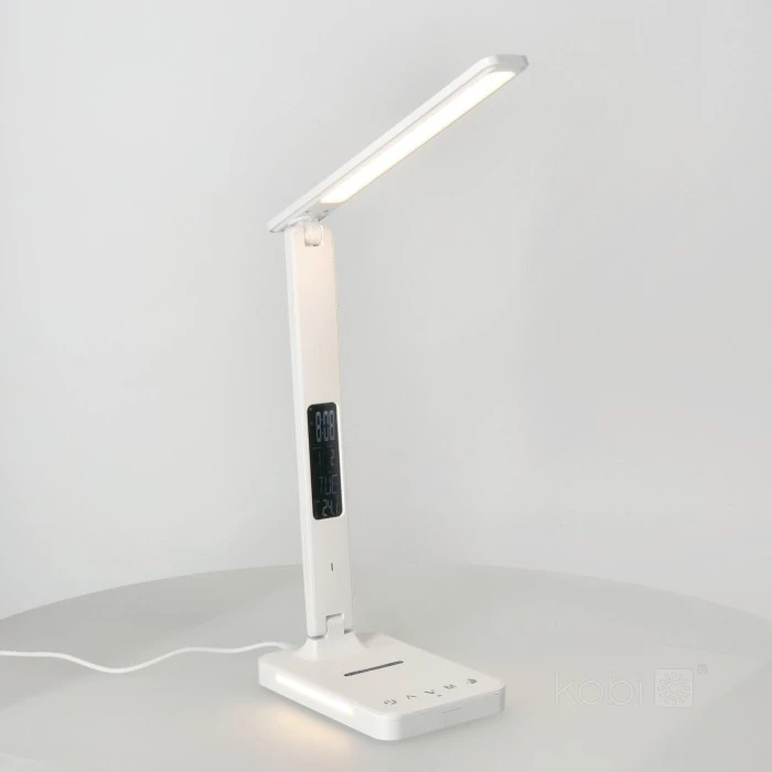 7W LED stalo šviestuvas NOBLITE, baltas, 3000-6000K, dimeriuojamas