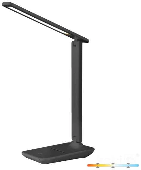 7W LED stalo šviestuvas NOBLITE N, juodas, 3000/4000/6500K, dimeriuojamas