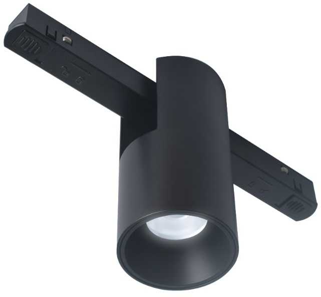 7W LED šviestuvas į magnetines sistemas VIOKEF MAGNETIC, juodas, 3000K, dimeriuojamas, 4314300