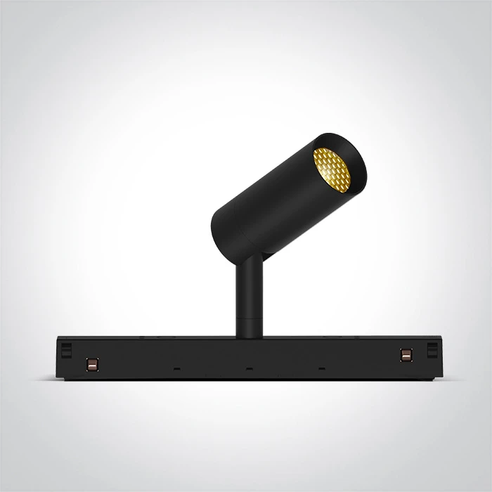 7W LED šviestuvas į magnetines sistemas MINI/MIDI/MAXI/P&P, juodas, 3000/4000K, 48V, 38°, DALI, 42138L/B/V