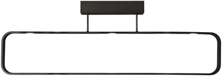 7x5W LED lubinis šviestuvas MOKA, rudas, 3000K, dimeriuojamas