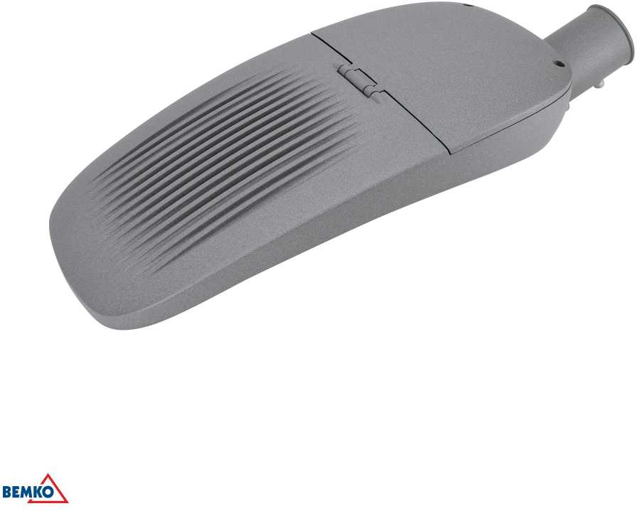80W LED gatvės šviestuvas JASPER, pilkas, 4000K, IP66