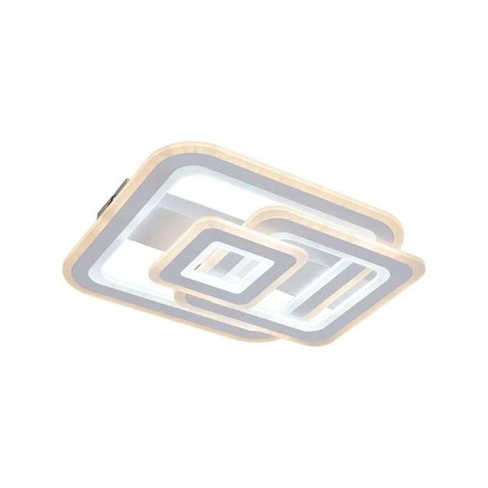 80W LED lubinis šviestuvas, baltas, 3000-6500K, dimeriuojamas