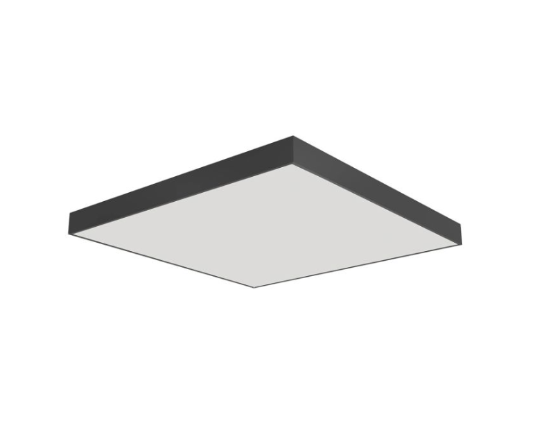 80W LED paviršinis/pakabinamas šviestuvas XPILL, juodas, 4000K