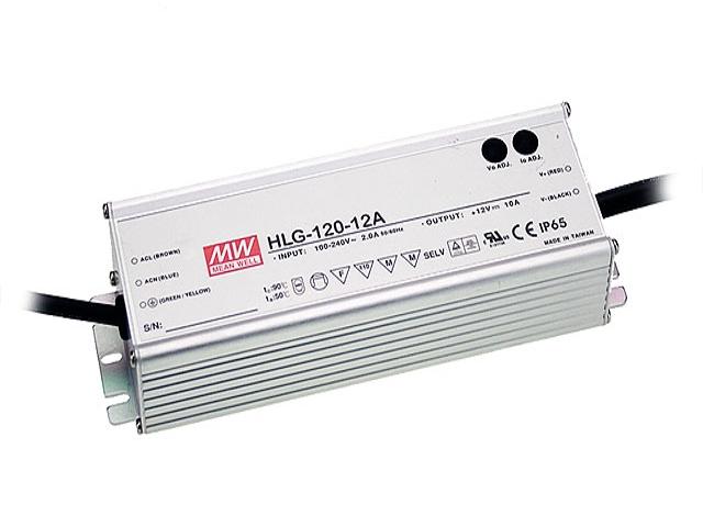 81.6W LED Maitinimo šaltinis Mean Well 24V IP67, dimeriuojamas