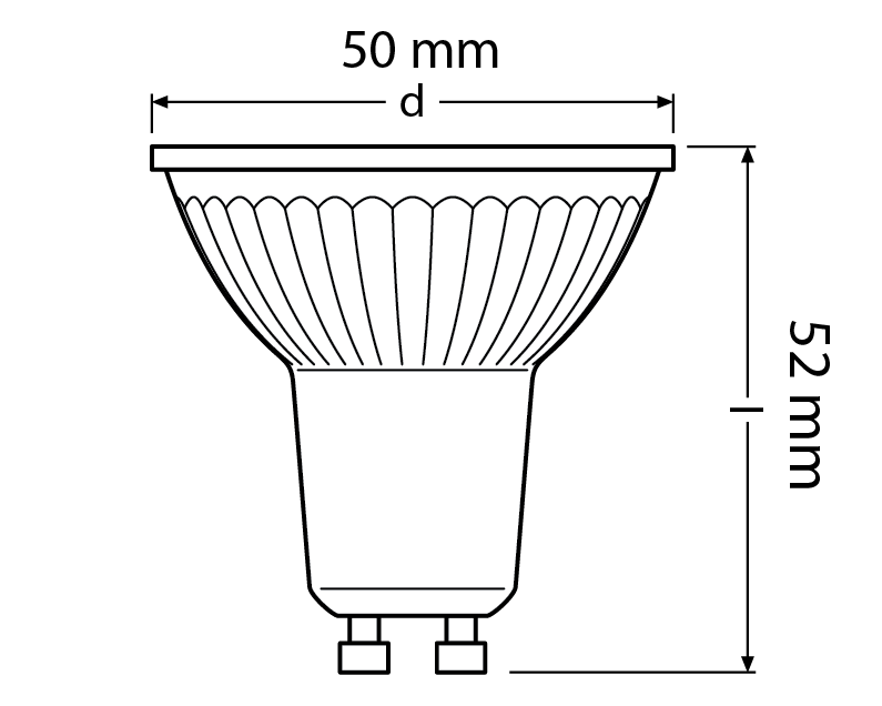 Ledvance 8,3W LED lemputė PARATHOM© DIM PAR16 80, 4000K, GU10
