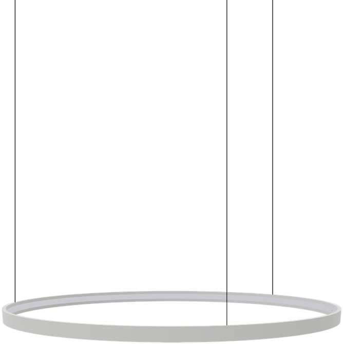 83W LED pakabinamas šviestuvas - modulis LOOP, baltas, 2700/3000K, C3997370B