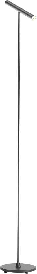 8,3W LED pastatomas šviestuvas PRAXI, juodos/nikelio sp., 2700K, dimeriuojamas, 01-4277