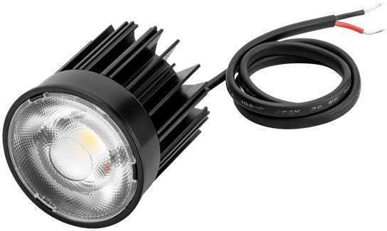 8,5-12W LED modulis/įleidžiamas šviestuvas SLA DC SNC3, juodas, 3000K, 24°, 50mm