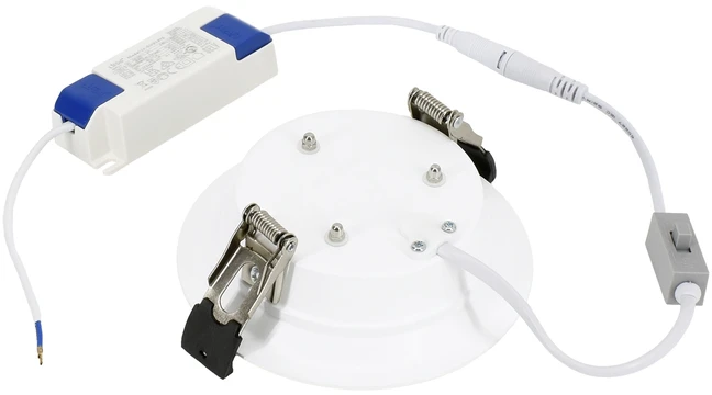 8,5-15,5W LED įleidžiamas šviestuvas CALED, baltas, 3000/4000/5000K, IP44