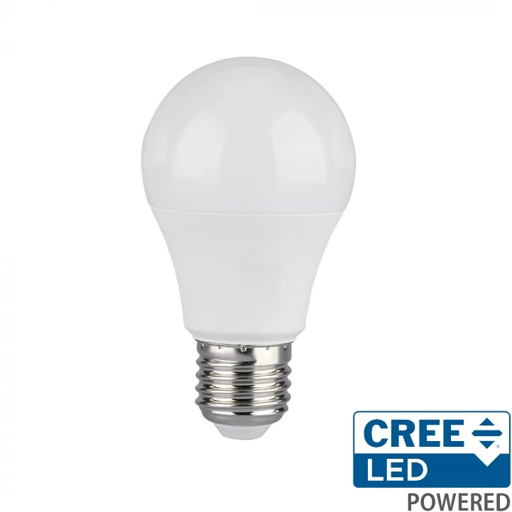 V-tac 8,5W LED lemputė, E27, A60, 4000K, 200°, CREE LED chip