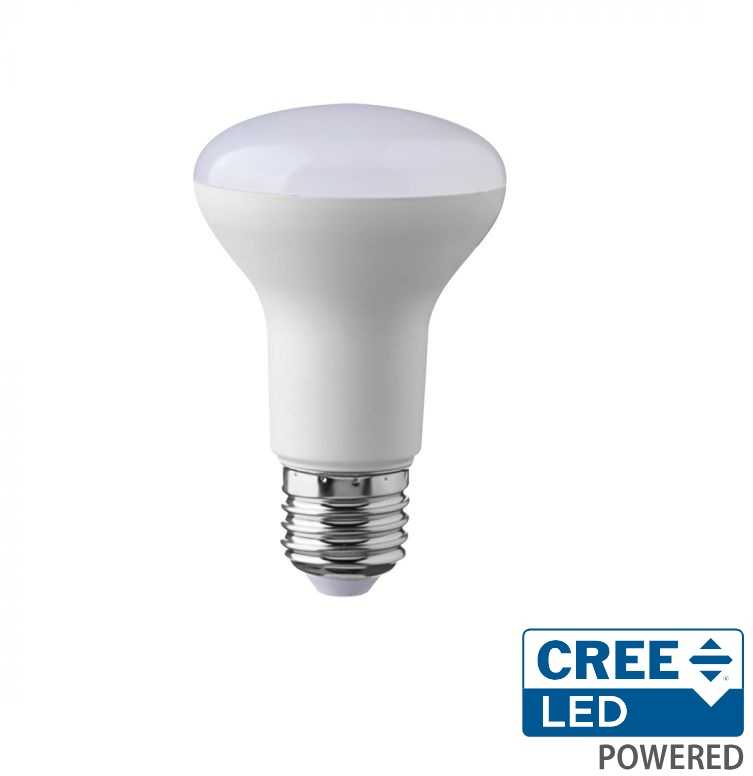 8,5W LED lemputė, R63, E27, 6500K, 120°, CREE LED Chip