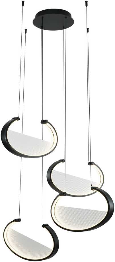 85W LED pakabinamas šviestuvas ADELE, juodas, 3000K, 4302200
