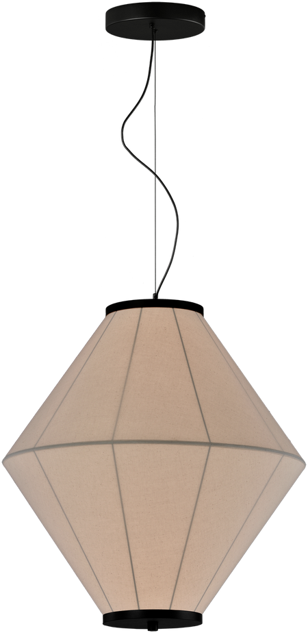 8,5W LED pakabinamas šviestuvas TOTEM, juodas, 2700K, C4050190N