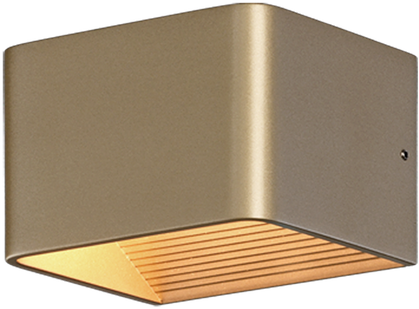 8,5W LED sieninis šviestuvas ICON, aukso sp., 2700/3000/4000K, dimeriuojamas, A3089172OTDP