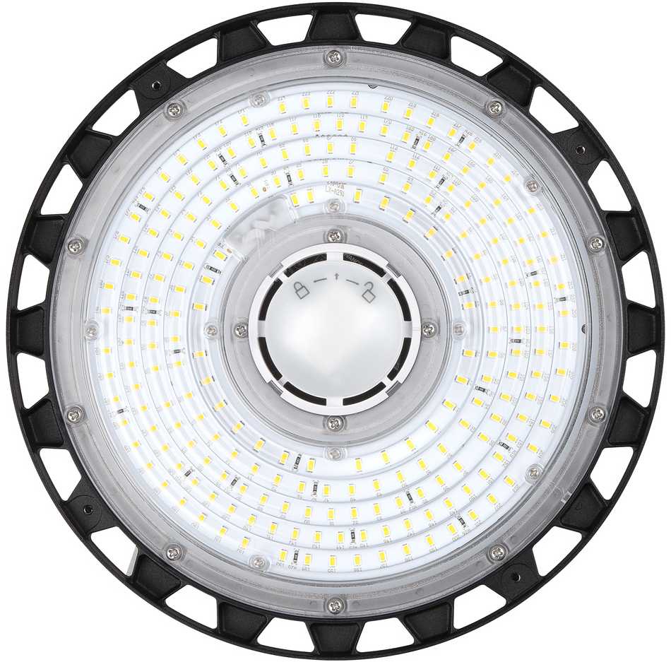 Ledvance 87W UFO šviestuvas HIGH BAY SENSOR GEN 4 110°, juodas, 4000K