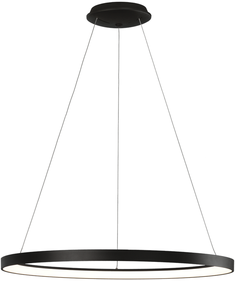 89W LED pakabinamas šviestuvas GRACE, juodas, 2700/3000/4000K, C3848472N