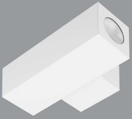 8,9W LED sieninis šviestuvas BERYL PROOF WALL K, baltas, 4000K, IP65