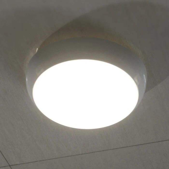 Lubinis šviestuvas 8W/16W/20W LED paviršinis šviestuvas, baltas, 3000/4000/6500K, IP65, CREE LED chip