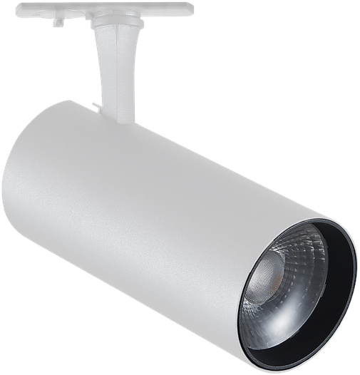 8W LED akcentinis šviestuvas į 1 fazės bėgelį FOX, baltas, 3000K, 371924