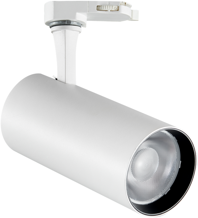 8W LED akcentinis šviestuvas į 3 fazių bėgelius FOX, baltas, 2700K, 340845