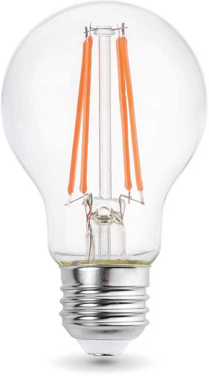 8W LED augalų auginimo lemputė PLANTY, E27, skaidri, 1200K