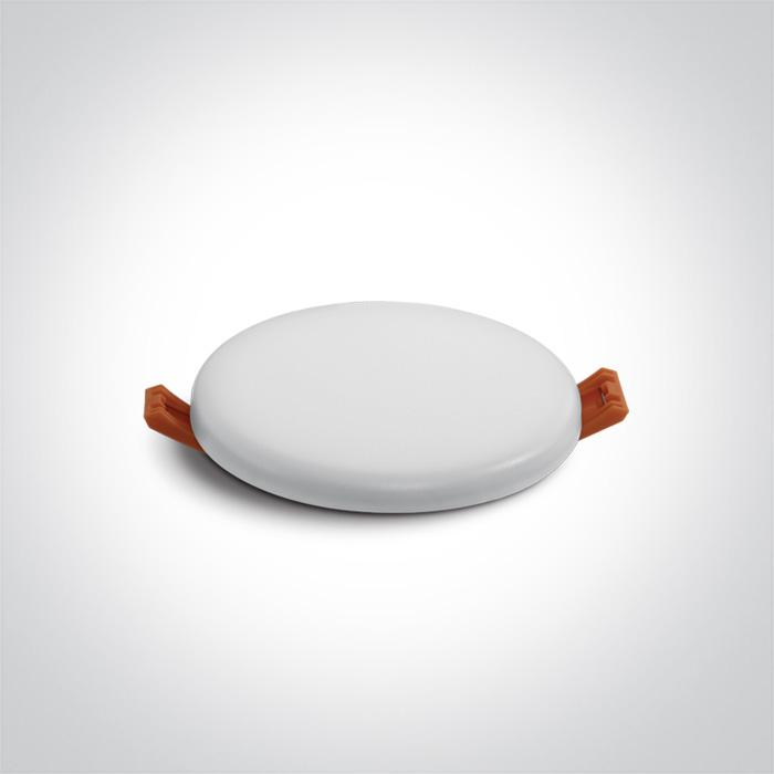 8W LED įleidžiamas šviestuvas, baltas, 3000K, 10108CF/W