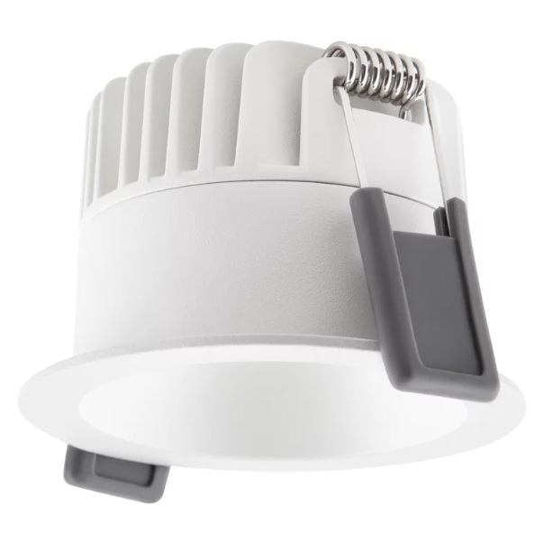 Ledvance 4/6/8W LED įleidžiamas šviestuvas, baltas, 2700K, IP44, dimeriuojamas