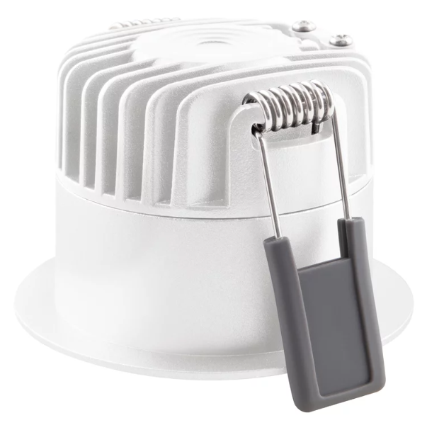 Ledvance 4/6/8W LED įleidžiamas šviestuvas, baltas, 2700K, IP44, dimeriuojamas