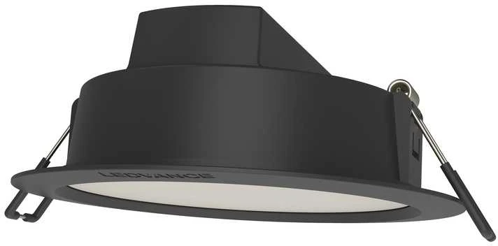 VTAC 8W LED įleidžiama panelė DOWNLIGHT IP44 GEN2, juoda, 4000K, 100°