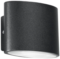 8W LED lauko sieninis šviestuvas BOXTER, juodas, CCT, IP44