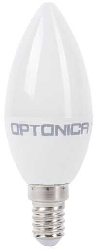 8W LED lemputė, E14, C37, 4500K