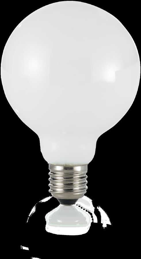8W LED lemputė E27, 3000K, balta, 101330