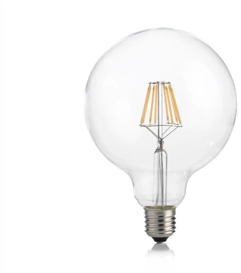8W LED lemputė, E27, skaidri, 2700K, 342863