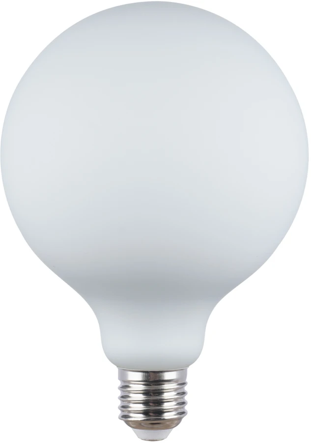 Italux 8W LED lemputė, G125, E27, balta, 3000K, dimeriuojama