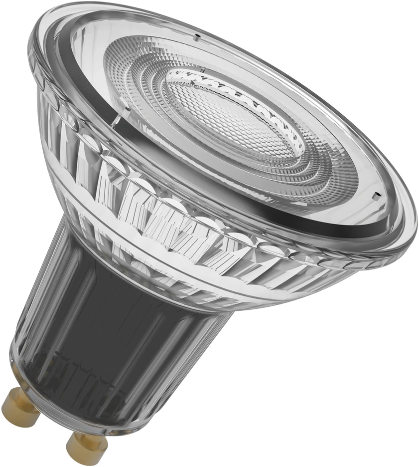 Ledvance 8W LED lemputė PAR16, GU10, PAR16, skaidri, 36°, 2700K, dimeriuojama