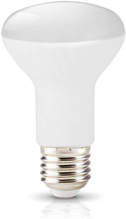 8W LED lemputė, R63, E27, 4000K