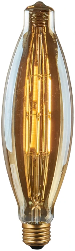 8W LED lemputė RETRO, E27, skaidri, 2200K, dimeriuojama