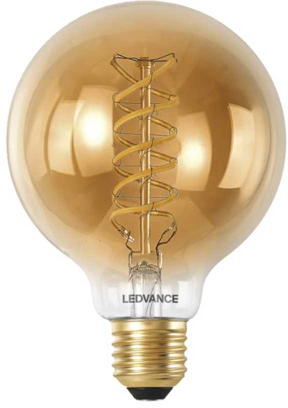 8W LED lemputė SMART WiFi, E27, 2200/5000K, G95, 320°, aukso sp., dimeriuojama