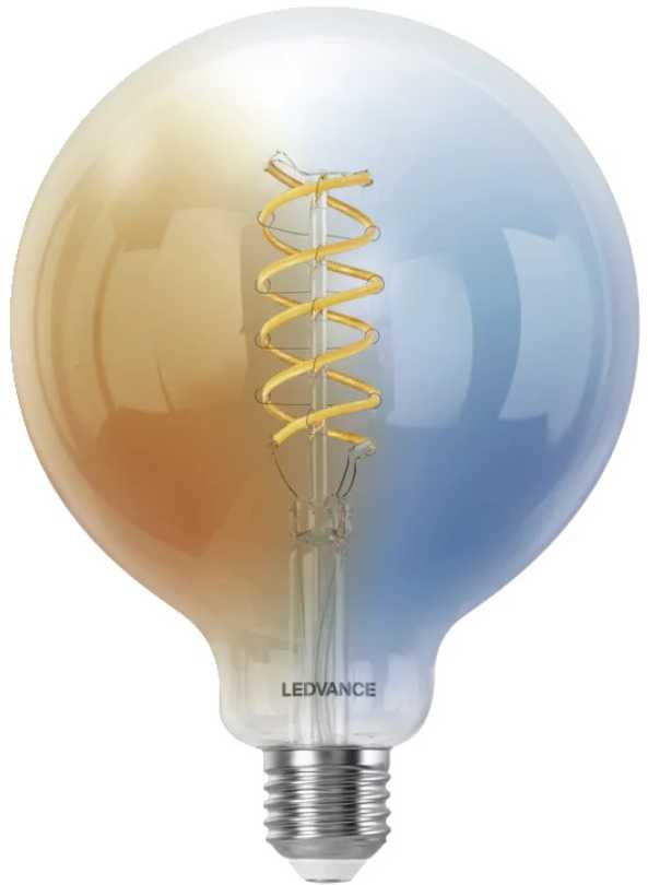 8W LED lemputė SMART WiFi, E27, 2700/6500K, G125, 320°, dimeriuojama