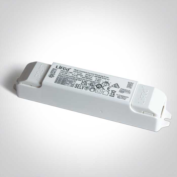 0,9-8,4W LED maitinimo šaltinis, 100-350mA, dimeriuojamas, IP20, 89009UT