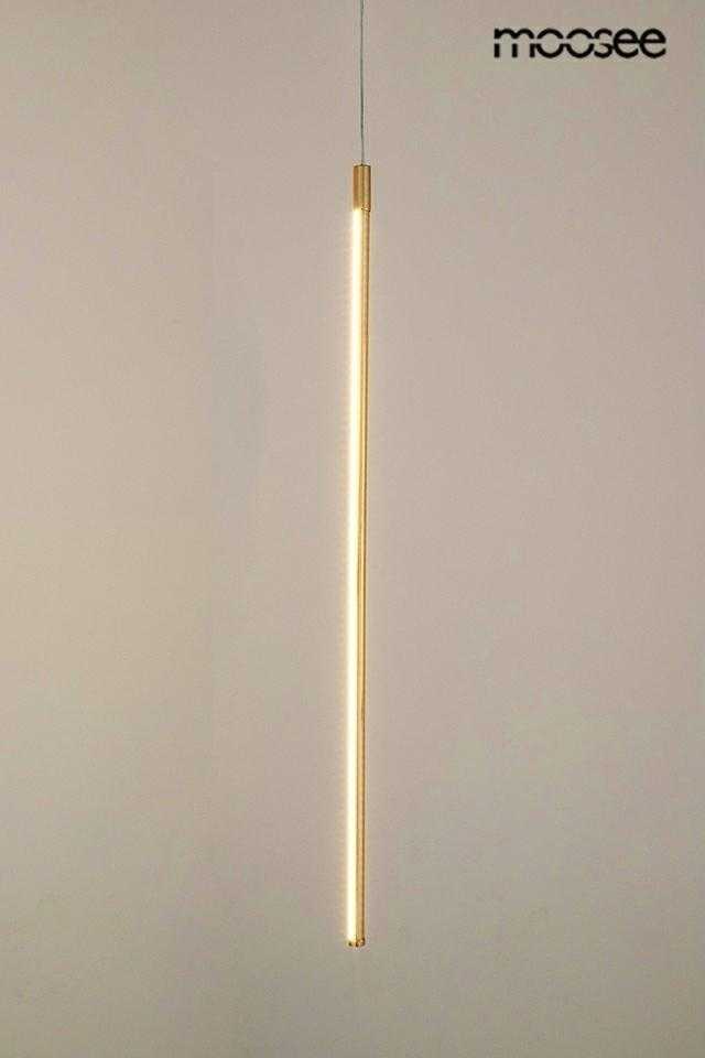 8W LED pakabinamas šviestuvas OMBRE 60, aukso sp., 3000K