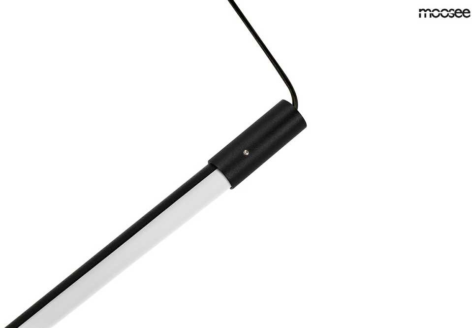 8W LED pakabinamas šviestuvas OMBRE 60, juodas, 3000K