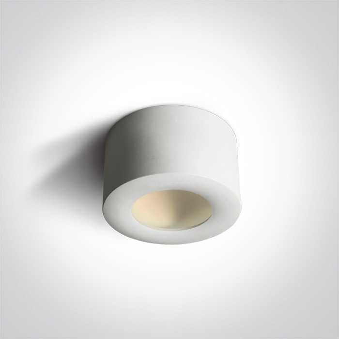 Lubinis šviestuvas 8W LED paviršinis šviestuvas, baltas, 3000/3500/4000K, 12108FD/W/V