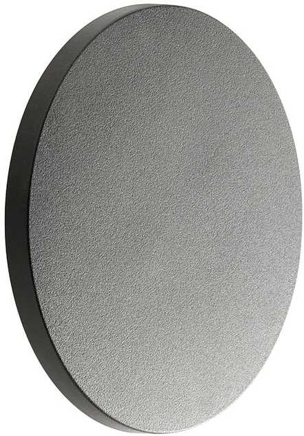 Sieninis šviestuvas 8W LED sieninis lauko šviestuvas AURA, tamsiai pilkas, 3000K, IP65, 90369