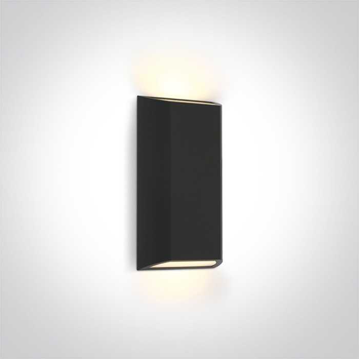 8W LED sieninis šviestuvas, antracito sp., 2700/3300/4000K, IP65, šviečia į viršų ir į apačią, 67512/AN/V