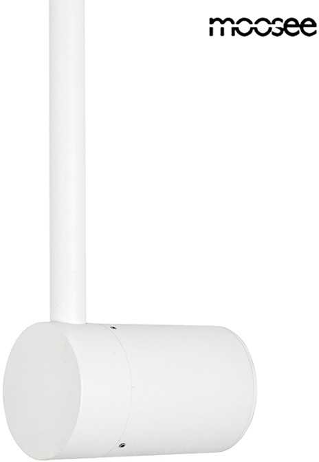 8W LED sieninis šviestuvas OMBRE 60, baltas, 3000K
