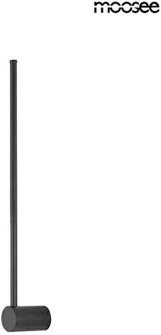 8W LED sieninis šviestuvas OMBRE 60, juodas, 3000K