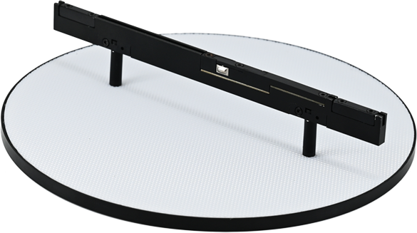 8W LED šviestuvas į magnetinę sistemą ZAMBELIS MAGNETIC 5MM, matinės juodos sp., 3000K, DALI, 2528